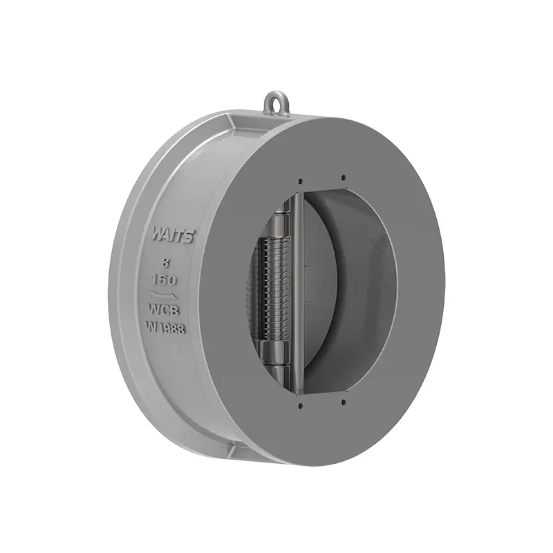 Зворотний клапан з подвійною пластиною з м’яким ущільненням