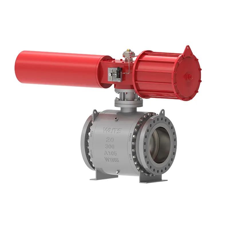 Кульовий клапан Trunnion